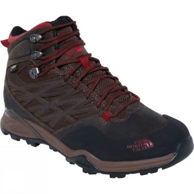 Botas The North Face Hedgehog Hike Mid GTX Hombre - Marrones - Chile ADV159248